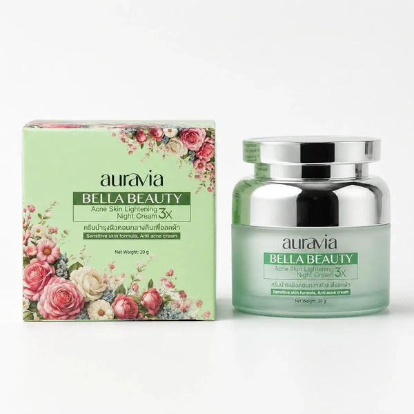 Auravia Acne Skin Lightening 3X Night Cream