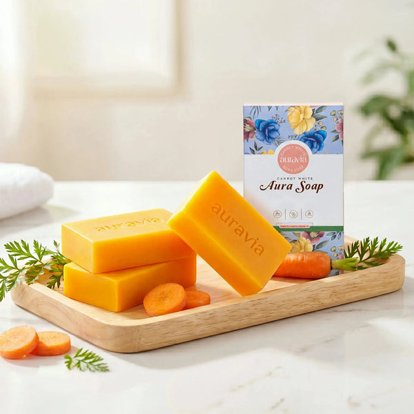 Carrot White Aura Soap