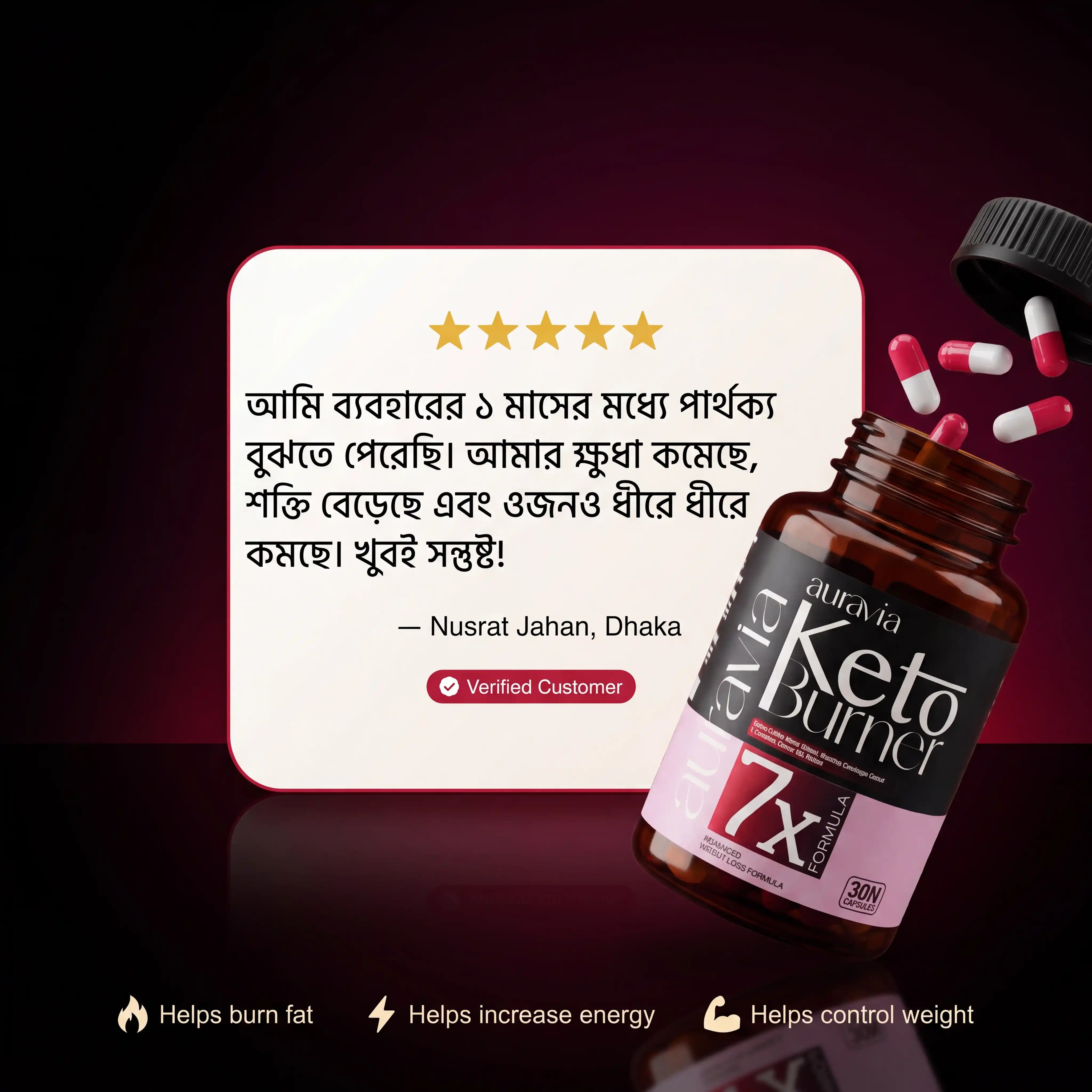 Auravia Keto Burner 7X Formula