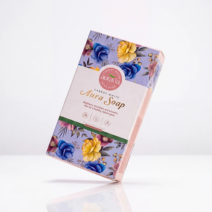 Carrot White Aura Soap