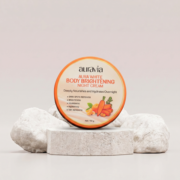 Auravia Aura White Body Brightening Night Cream