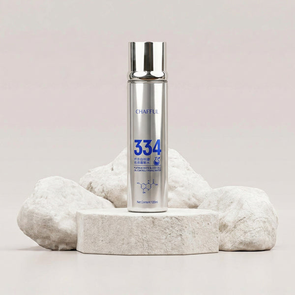 CHAFFUL 334 Platinum White Oil Control Essence
