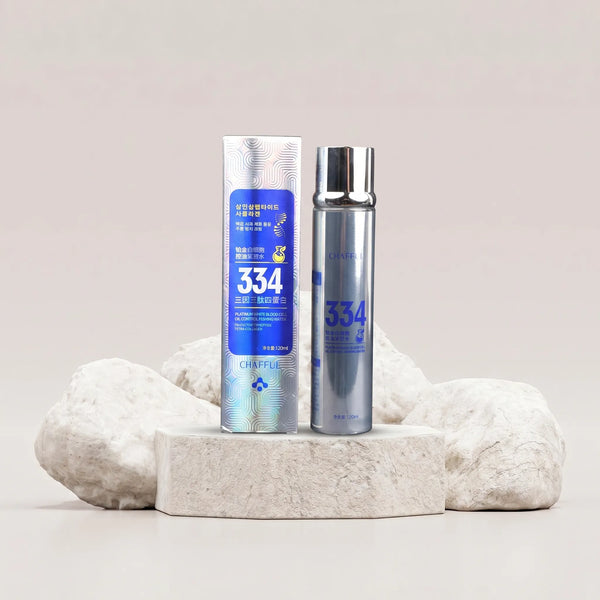 CHAFFUL 334 Platinum White Oil Control Essence