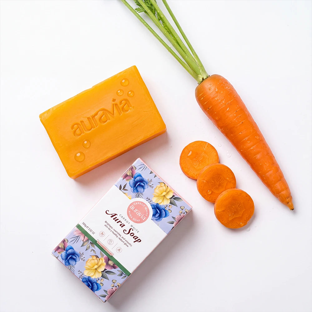 Carrot White Aura Soap