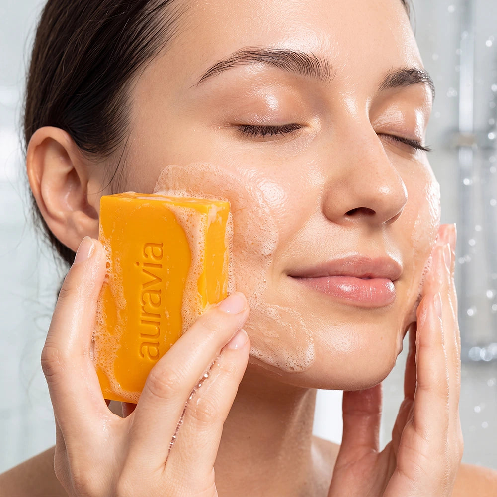 Carrot White Aura Soap