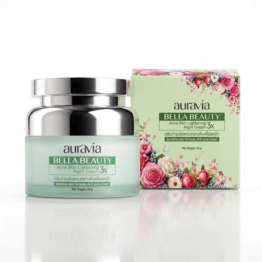 Auravia Acne Skin Lightening 3X Night Cream