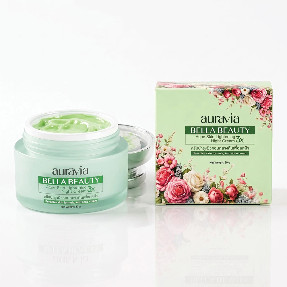 Auravia Acne Skin Lightening 3X Night Cream