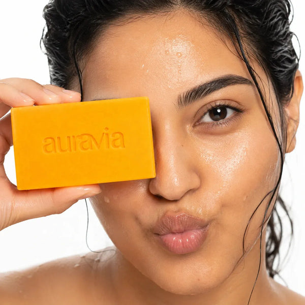 Carrot White Aura Soap