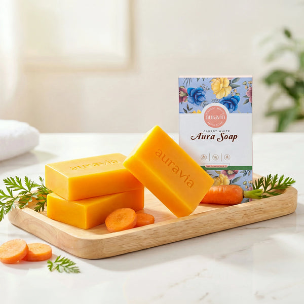 Carrot White Aura Soap